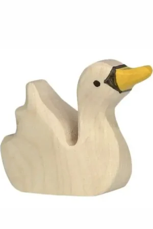 Laatste Versie Holztiger Houten Zwaan Klein