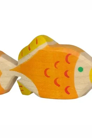 Uitverkoop Holztiger Houten Goudvis