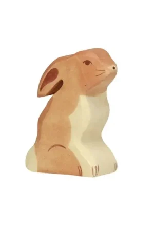 Lage Prijs Holztiger Houten Konijn / Haas zittend
