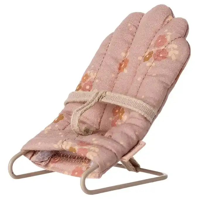 Maileg wipstoeltje 'babysitter' voor My Rabbit of Baby Muis, Rose Hete Deal