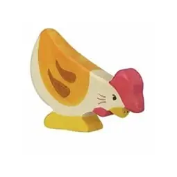 Beste Prijs Holztiger Houten Kip pikkend