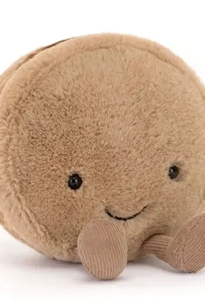 Jellycat Knuffel Macaron, Amuseables Mona Macaron, 12cm Direct Beschikbaar