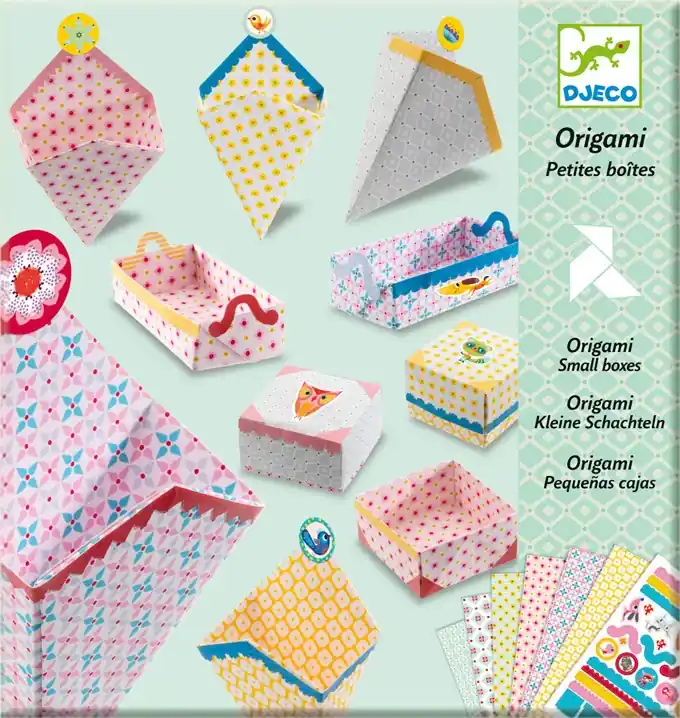 Djeco Origami Kleine Doosjes, 7+ Hete Deal