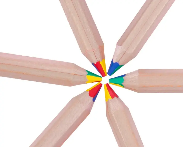 Speciale Aanbieding Stockmar Regenboogpotlood, 4-kleuren potlood