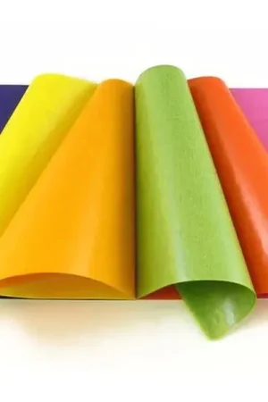 Mercurius Vliegerpapier Blok 100 vel, 16 x 16 cm, 11 kleuren Laatste Versie