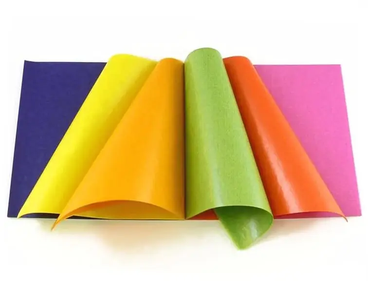 Mercurius Vliegerpapier Blok 100 vel, 16 x 16 cm, 11 kleuren Laatste Versie