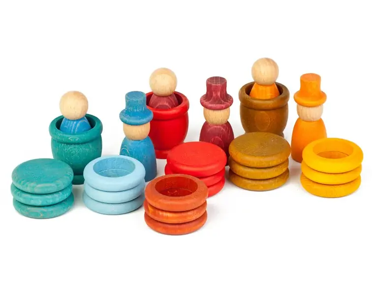 Grapat Nins, bakjes, ringen en munten, 27-delig, Zomer Gecertificeerd
