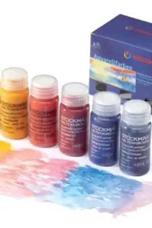 Dagaanbieding Stockmar Aquarelverf 6 kleuren a 20ml, Basiskleuren