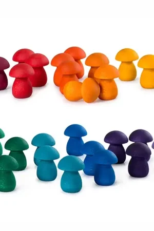 Alleen Vandaag Grapat Mandala Regenboog Paddenstoelen, 36 stuks
