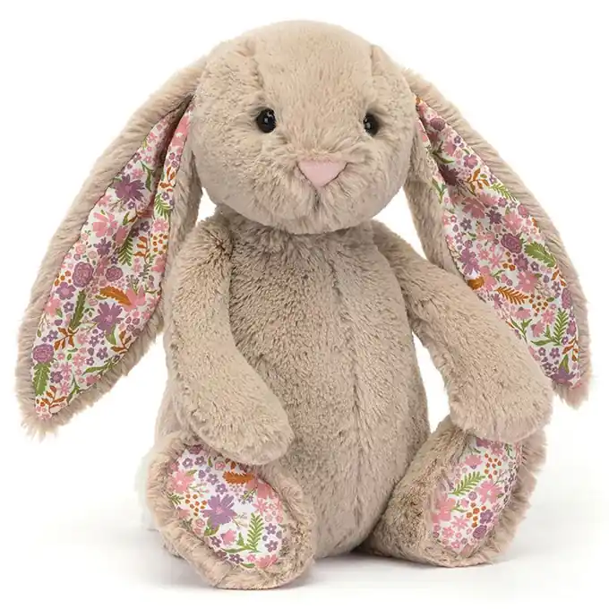 Jellycat Knuffel Konijn 31 cm, Blossom Beige Bunny Petal Favoriet