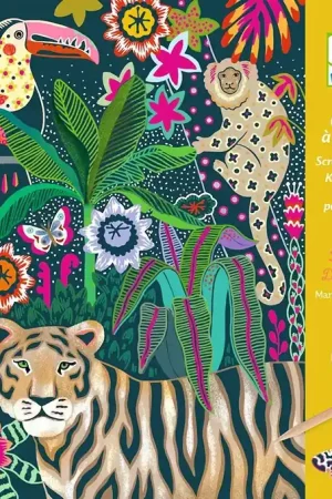 Uitverkoop Djeco Krasplaten 'Rococo', 7+