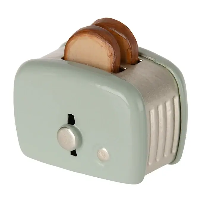 Maileg metalen Broodrooster voor muizen, Toaster, Mouse - Mint Direct Beschikbaar