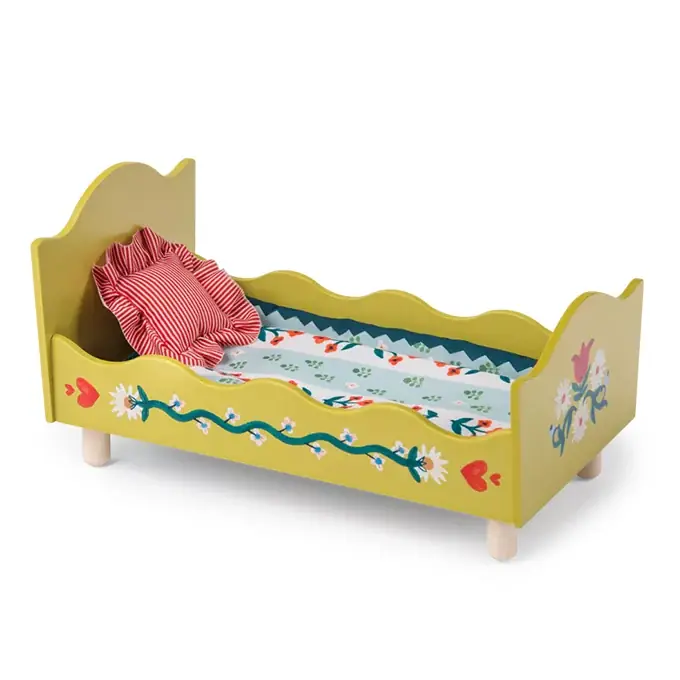 Moulin Roty houten Bed, Les Minouchkas, 28cm Meest Verkocht