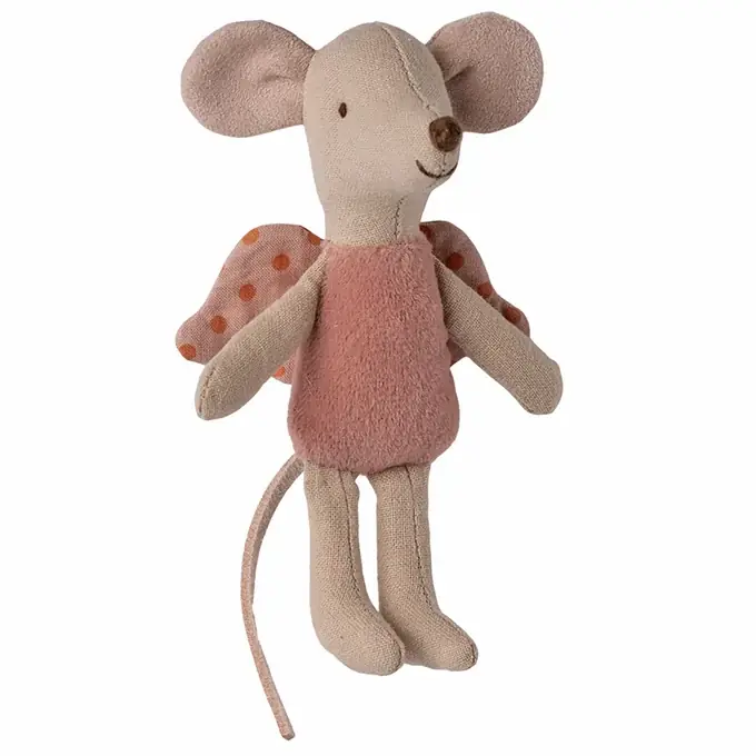 Maileg Engel muis, Fairy mouse, Little - Rose Betrouwbaar