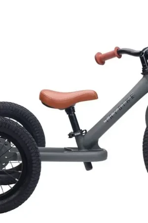 Trybike Steel 2-in-1 loopfiets Mat Vintage Grijs Merkproduct