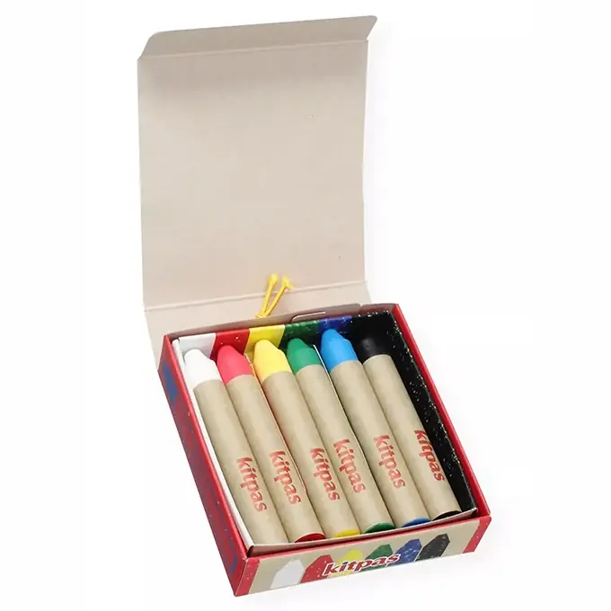 Kitpas Medium (Raam)krijt 6 stuks Premium