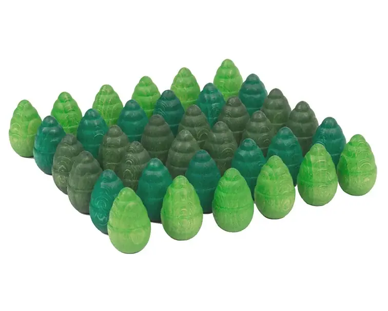 Fabrieksprijs Grapat Mandala Bomen Groen, 36 stuks