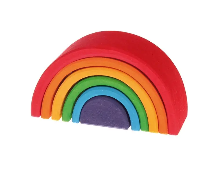 Grimm's houten Regenboog 6-delig, Mini Merkproduct