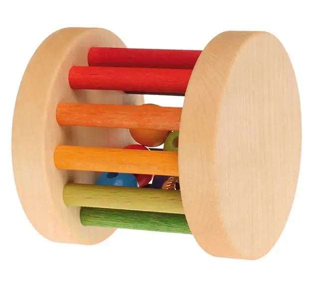 Hete Deal Grimm's Mini Rollend Wiel, regenboogkleuren