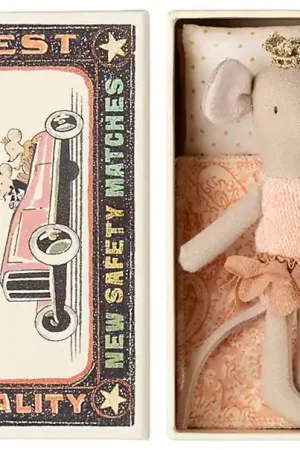 Weekendaanbieding Maileg Prinses muis in doosje, Little sister Princess mouse III