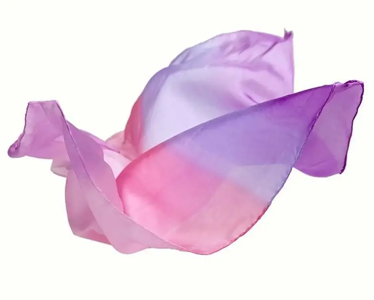 Sarah's Silks Speelzijde, Enchanted Playsilk, Bloesem, 89 x 89 cm Beperkt Aanbod