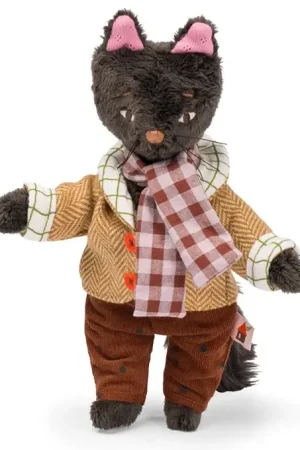 Veilige Betaling Moulin Roty Knuffel Léon de poes in geschenkdoos, Les Minouchkas