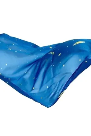 Snelle Levering Sarah's Silks Speelzijde, Enchanted Playsilk, Sterren, 89 x 89 cm