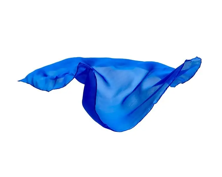 Sarah's Silks Speelzijde, Koningsblauw, 53 x 53 cm Betrouwbaar
