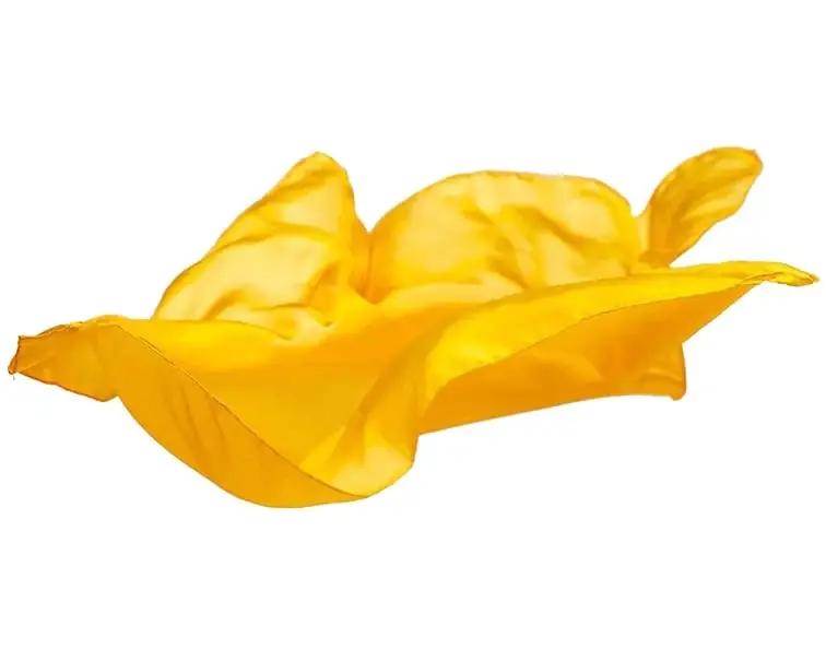 Sarah's Silks Speelzijde, Goudgeel, 89 x 89 cm Exclusieve Aanbieding