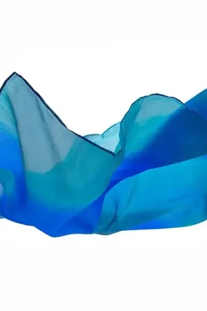 Flitsaanbieding Sarah's Silks Speelzijde, Earth Playsilk, Ocean, 89 x 89 cm