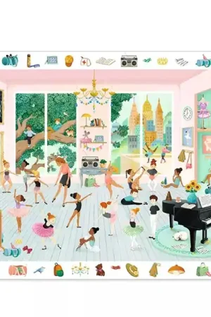 Voordeelprijs Djeco Ontdek Puzzel De Dansschool, 100 st, 61x38 cm