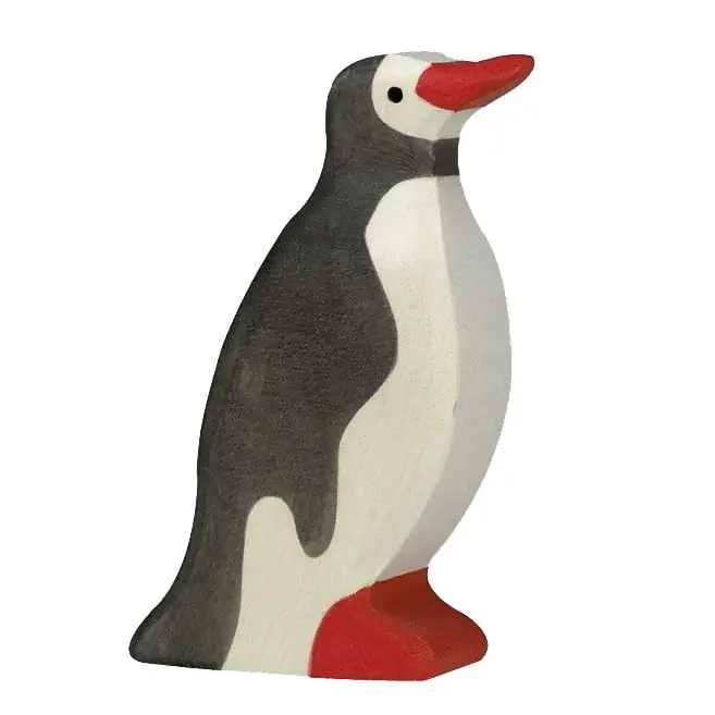 Seizoensaanbieding Holztiger Houten Pinguin