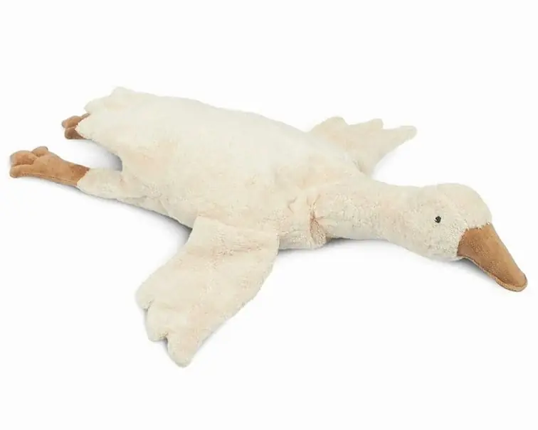 Must-Have Senger Knuffel met warmtekussen, Gans Wit Groot