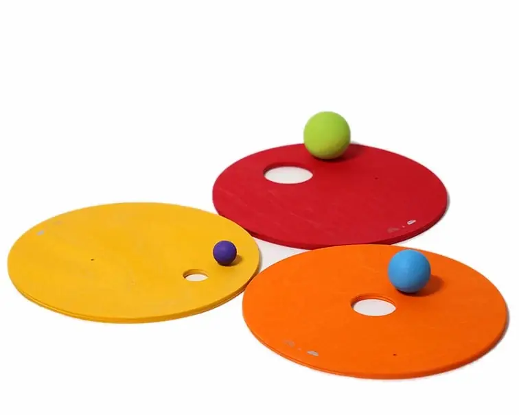 Nieuw Grimm's - Stapelstein Rolling Discs Warm classic