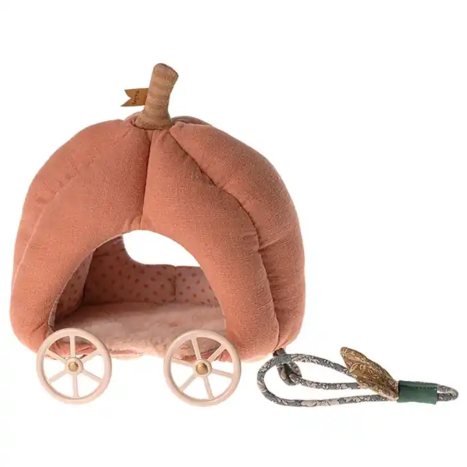 Maileg Pompoen Koets voor muizen, Pumpkin carriage, Mouse Must-Have
