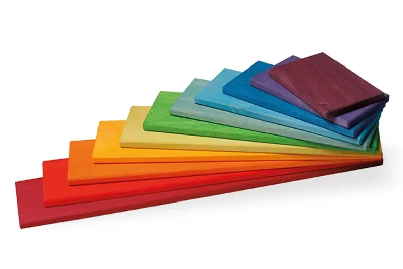 Grimm's houten Bouwplaten Regenboog Meest Verkocht