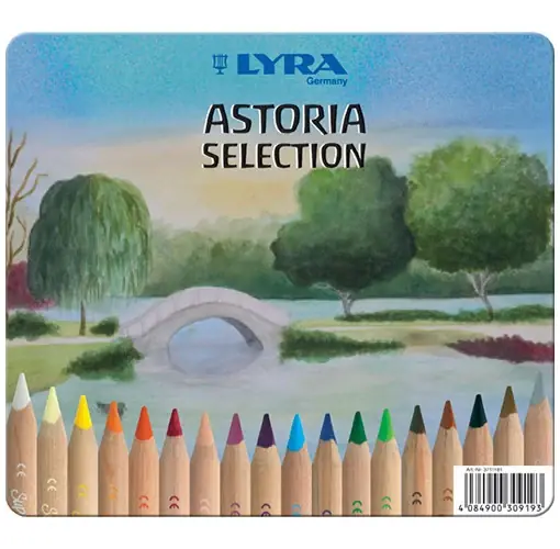 Lyra Kleurpotloden Super Ferby ongelakt, Astoria Selection, 18 stuks Direct Verzonden
