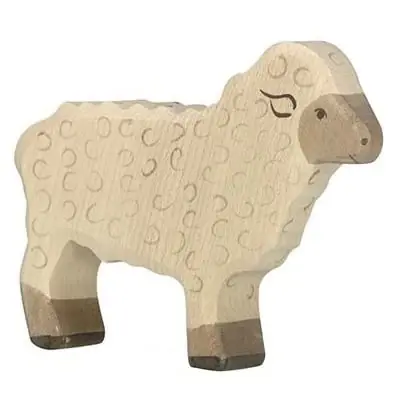 Meest Verkocht Holztiger Houten schaap wit