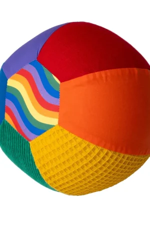 Little Botanic Label Sensorische Ballonbal - Regenboog Koop Vandaag