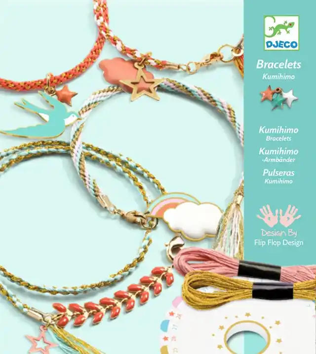 Djeco Kumihimo, Armbandjes Maken, 8+ Seizoensaanbieding