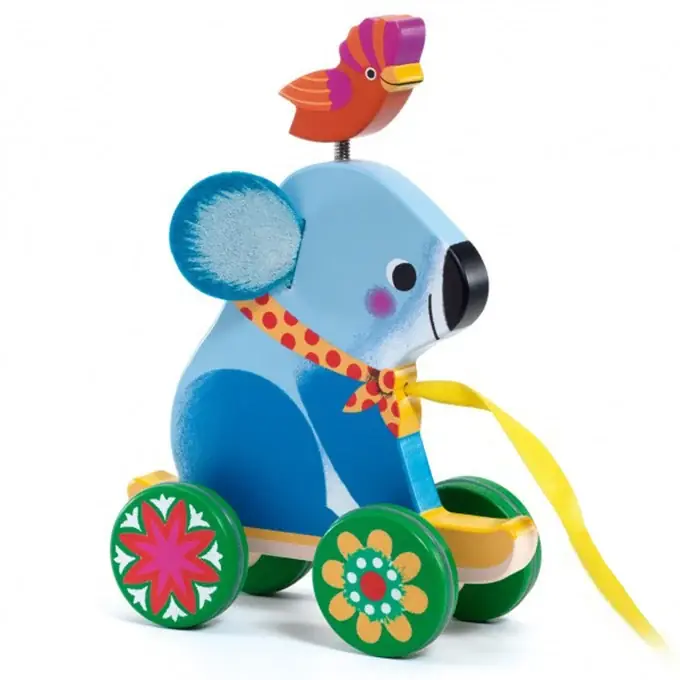 Hete Deal Djeco Houten Trekdier Koala, Otto