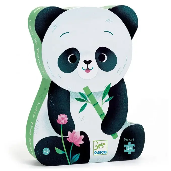 Snelle Levering Djeco puzzel Panda, 24 st, 42x30 cm