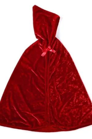 Uitverkoop Great Pretenders, Roodkapje Cape, Red Riding Hood Cape, 7-8 jaar