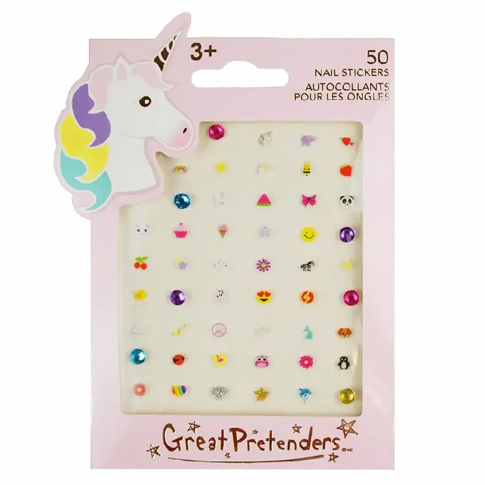 Favoriet Great Pretenders, Nagel Stickers Unicorn, 50 stuks
