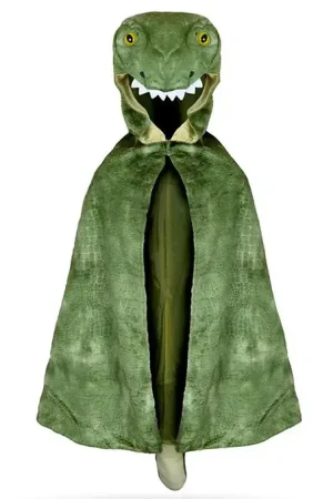 Great Pretenders, Dino Cape Tyrannosaurus Rex, T-Rex Hooded Cape, 4-5 jaar Gratis Retour