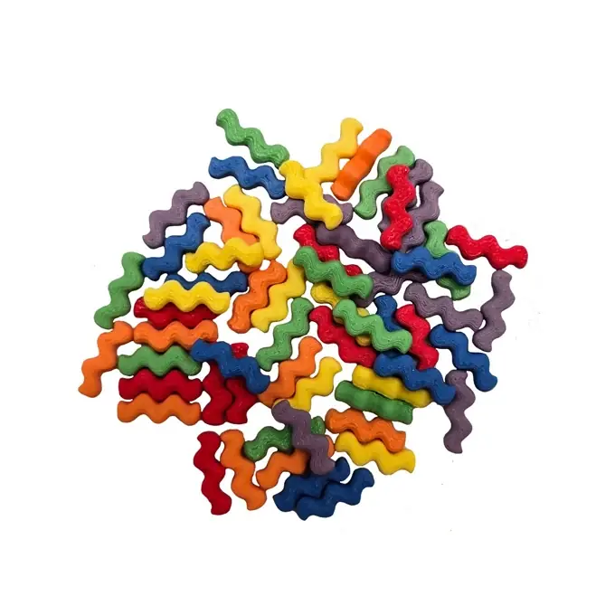 Gratis Retour Grennn Mini Waves regenboog 60 stuks
