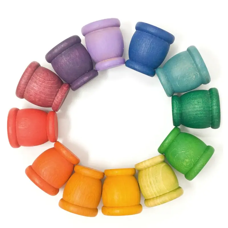 Bestel Nu Grapat 12 houten bakjes, Mates