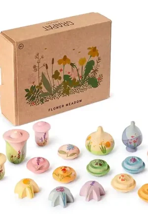 Weekendaanbieding Grapat Houten Bloemenweide, Flower Meadow, 18 stuks