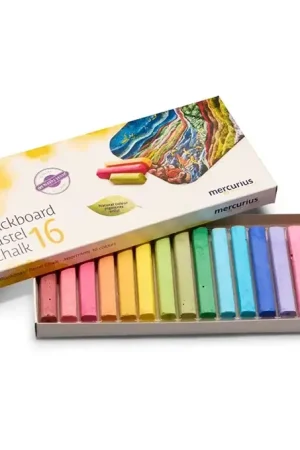 Favoriet Mercurius Art Makes Sense Bordkrijtjes in 16 kleuren