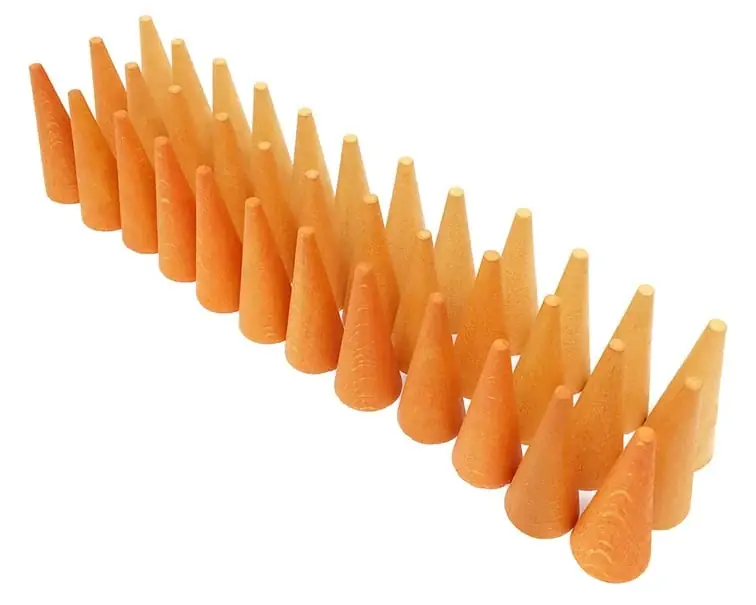 Hete Deal Grapat Mandala Kegels Oranje, 36 stuks